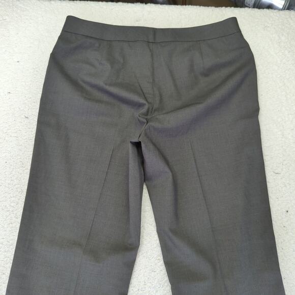 Lafayette 148 Slim Trouser Dress Pants Womens 8 Wool Stretch Career Professional - Picture 5 of 9